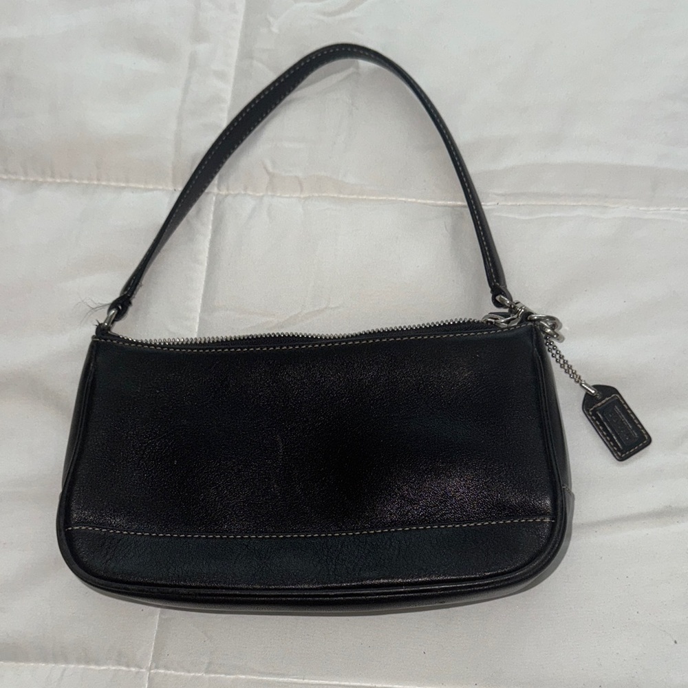 Vintage Coach leather handbag